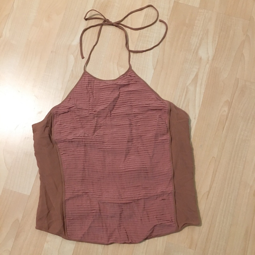 SOLD New Cute Max Mara %100 Silk Crop Top - Picture 1 of 4